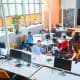 fancy hip startup office space