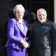 modi and may downing street shaking hands