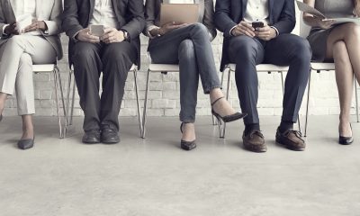 recruitment candidates waiting for an interview