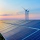solar and wind farm
