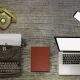 digital transformation typewriter laptop